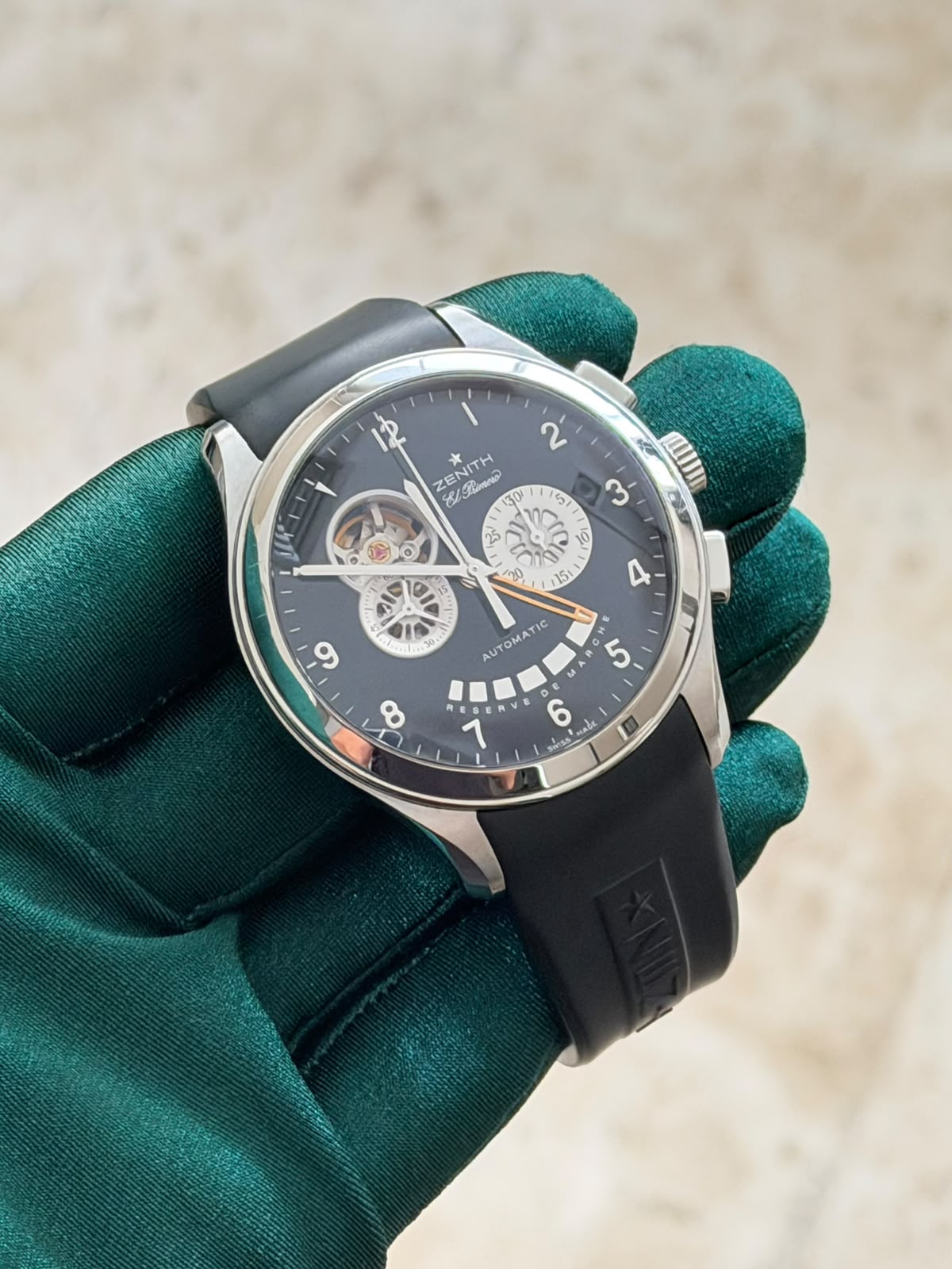 Zenith Elite Primero Open Reserve de Marche