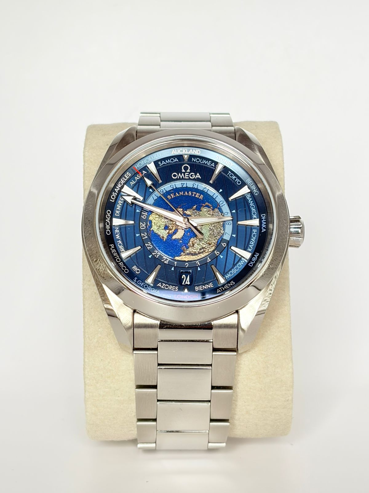 Omega Seamaster Aqua Terra World Timer